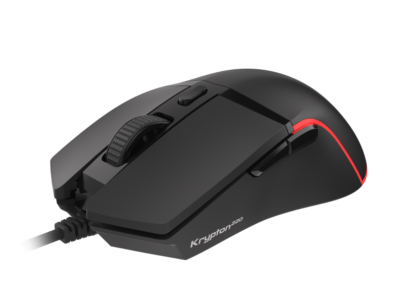 6c1126a41046c8ed8b1abbd1cba82282.png Mouse Gaming GENESIS Krypton 220, 6400 dpi, negru - imagine 1