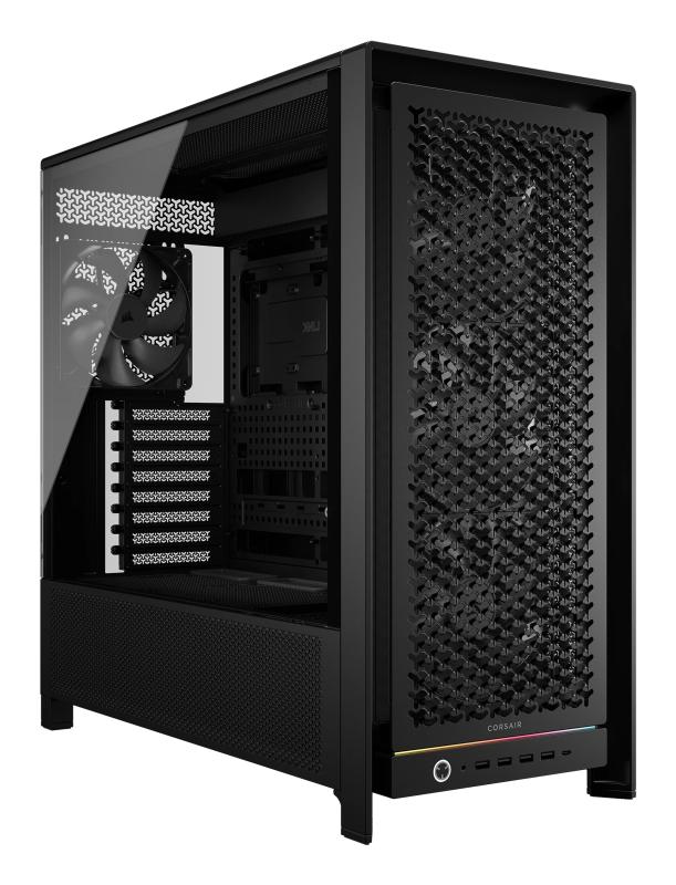 6e13567ee89c19b26fcb9586c5700ee6.jpg Carcasa CORSAIR FRAME 5000D RS, RGB, Mid Tower, Black - imagine 1