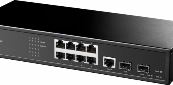 CUDY Switch Managed 8-Port Layer 2 10/100/1000M, 8x porturi Gigabit