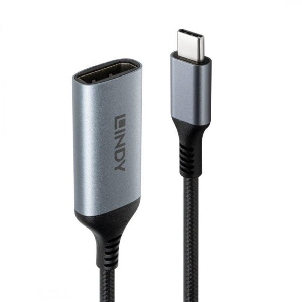 Converter Lindy Type C to DisplayPort 8K60, latime de banda