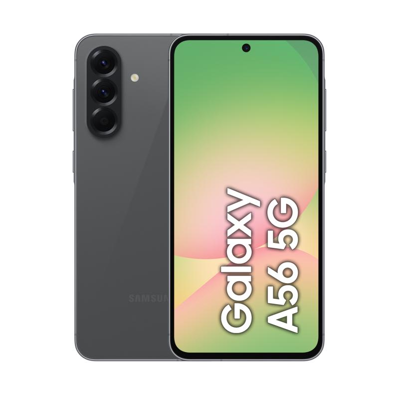 77a51569e962442279f59176c0181067.jpeg Samsung A56 5G A566B 6.7" 8GB 128GB DualSIM Graphite - imagine 1