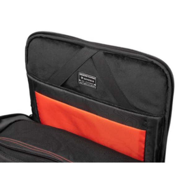 Rucsac laptop GENESIS PALLAD 570 17.3', capacitate 23 L, material