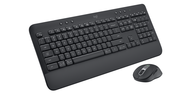 7b52407124ccbf9ce5b1b65f8f41f45a.png Tastatura Wireless Logitech Signature MK650 Combo for Business, Gri - imagine 1
