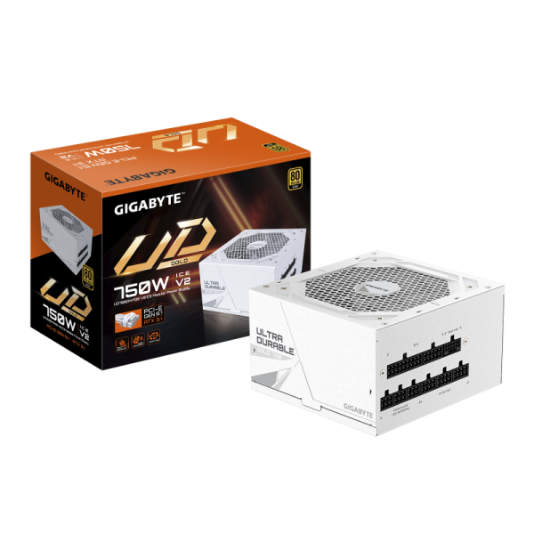 Sursa GIGABYTE UD750GM PG5 V2 ICE, 80+ Gold, 750W