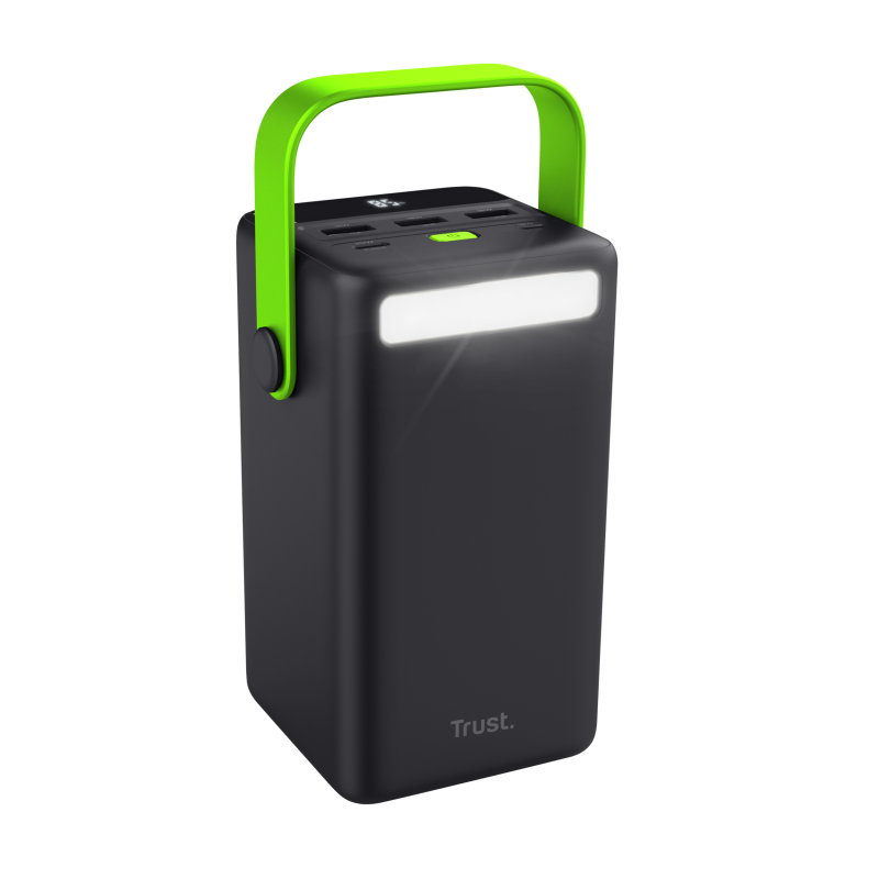 7e9e32db449ab9dca5ce684d1f19f43b.png Baterie externa Trust Redoh, 4 porturi, capacitate 50000 mAh, negru - imagine 1
