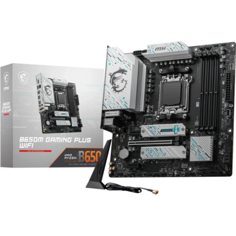80ed704e76517f569bfd6a331d7c8881.png Placa de baza Gigabyte B650M GAMING PLUS WIFI, Socket AM5, - imagine 1