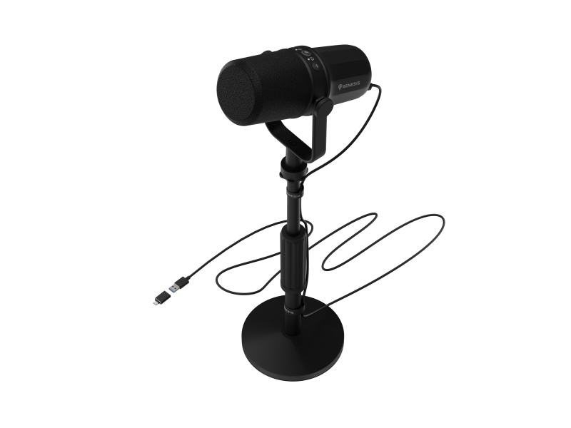 83fa27b0580b2b0d6cb8d71c8679133d.png Microfon Genesis Radium 750D Studio USB/XLR stand, tip microfon cardioid, - imagine 1