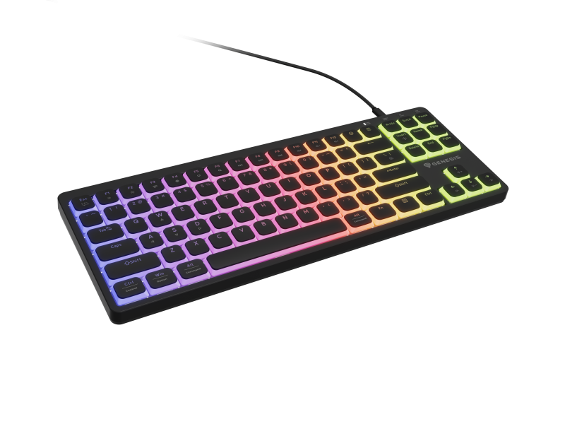 85d834a930e9af9c40f4cae0bdf50d62.png Tastatura Mecanica Gaming GENESIS Thor 430 TKL, RGB, USB, negru - imagine 1