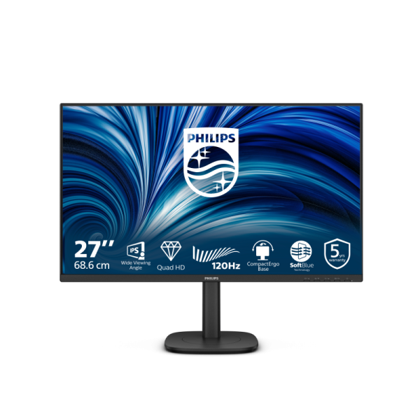 Monitor Philips 27" 27B2N3500J/00, Diagonal (inch): 27, Diagonal (cm): 68,