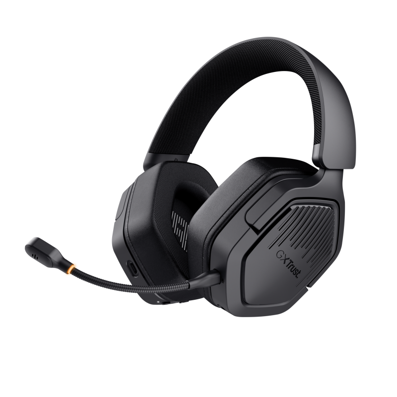 88949d6f1c7804d817a521a6f09add7f.png Casti Gaming Head-band TRUST GXT 493 Carus, Wireless, Negru - imagine 1