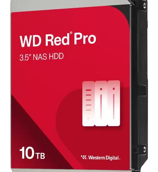 Western Digital Red Pro . HDD capacity: 10 TB, HDD