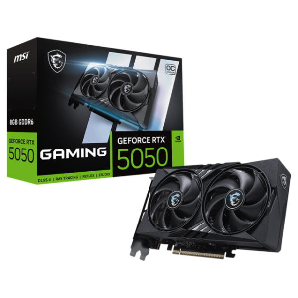 MSI GeForce RTX 5050 8G GAMING OC. Graphics processor family: