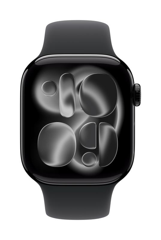 8b6f076d58eefe77ab52ccd7667a1e47.jpg Curea pentru Apple Watch 42mm Sport Band: Black Sport Band - imagine 1