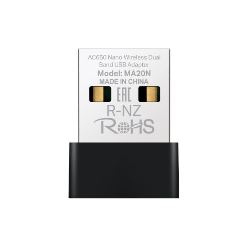 8f54bbb9dbf73c85a486a5b345df783e.jpeg Adaptor USB Wireless MERCUSYS MA20N, Dual Band 200 + 433 - imagine 1