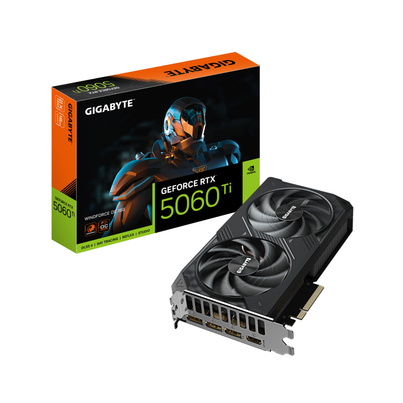 9059b53f3b07e937ef5b0056521c9b89.png Placa video Gigabyte GeForce RTX 5060 Ti, 16GB GDDR7, PCI - imagine 1