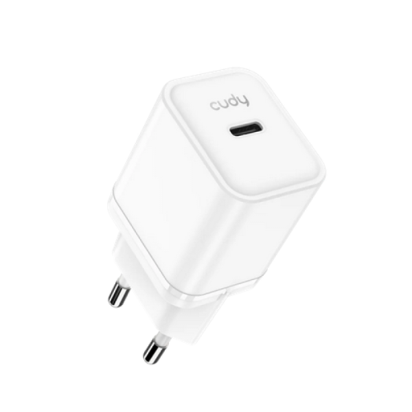 CUDY 25W USB-C Charger, GaN, 1 USB-C port, QC+PD 3.0,