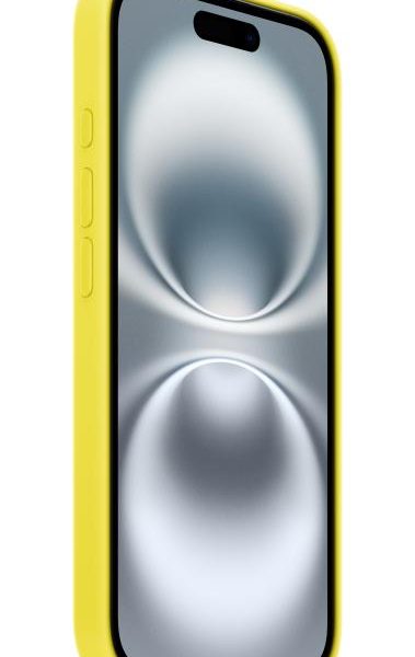 iPhone 16 Silicone Case with MagSafe - Star Fruit