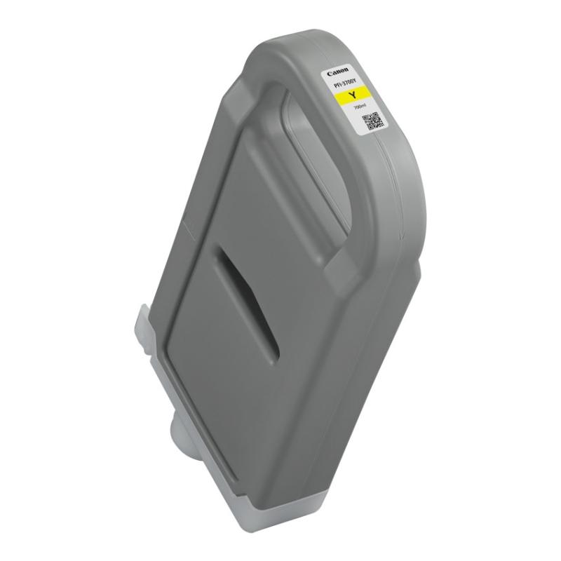 93e1d606098246f841feaf1e4993e44a.jpeg Canon PFI-3700Y. Supply type: Single pack, Colour ink volume: 700 - imagine 1