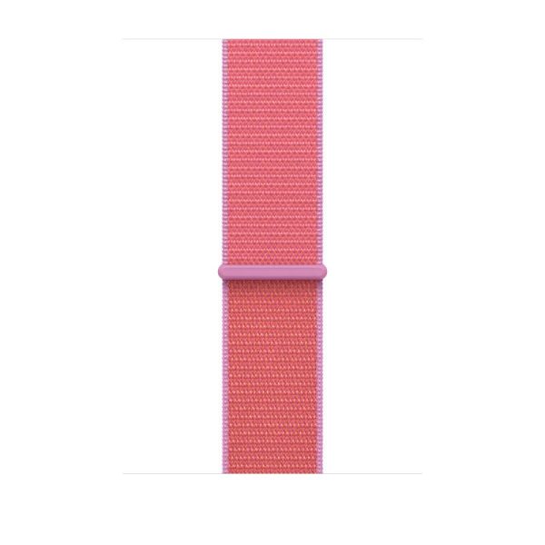 Apple Watch 46mm Sport Loop: Bright Guava Sport Loop