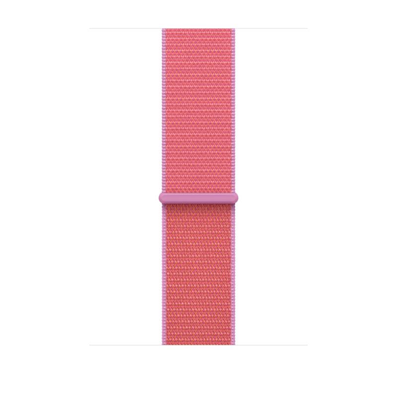 9481c04b753844ed37af3e3362bebcc5.jpeg Apple Watch 46mm Sport Loop: Bright Guava Sport Loop - imagine 1