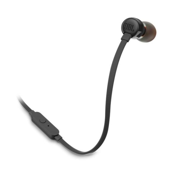 JBL Tune 160 Tune In-Ear Headphone with Mic - Black