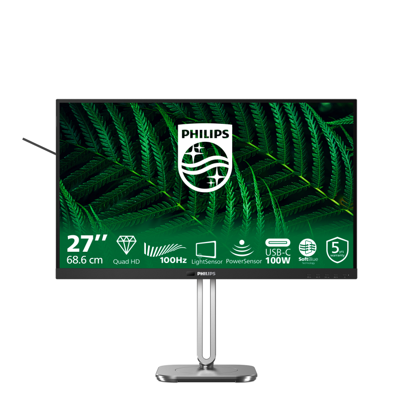 997abc2a8ace67453b7abde4281400f1.png Monitor Philips 27" 27B2G5601/00, Diagonal (inch): 27, Diagonal (cm): 69, - imagine 1