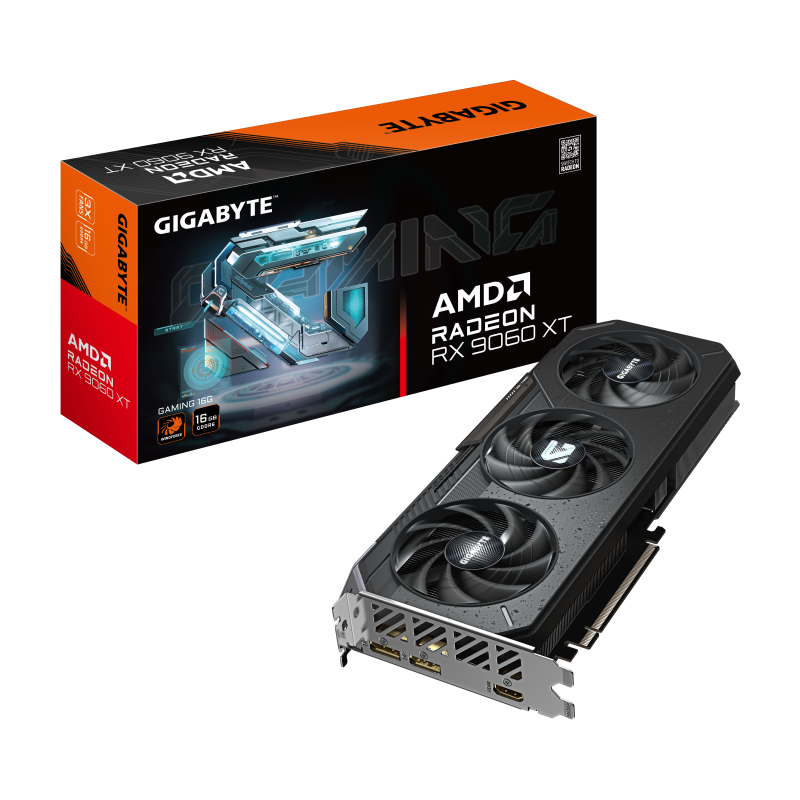 99b0214eb2aabf110de5cba2eb8e6320.png Placa video Gigabyte Radeon RX 9060 XT GAMING, 16GB GDDR6, - imagine 1