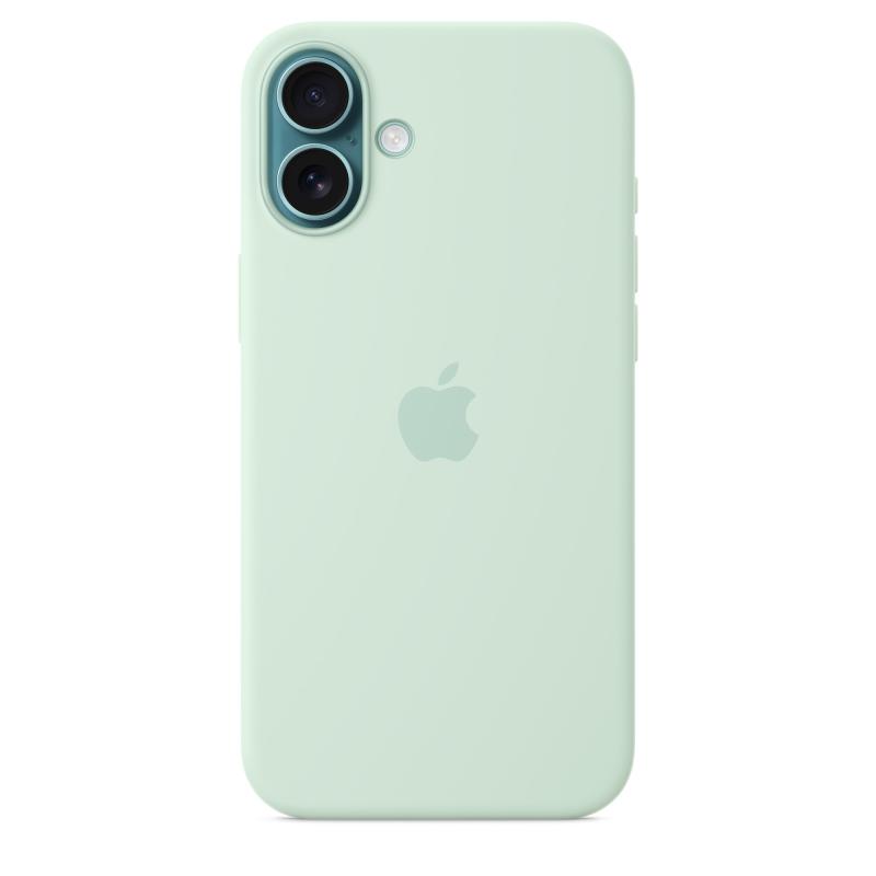 9b46bef10fe3ec7e6c643c0e681b628a.jpeg iPhone 16 Plus Silicone Case with MagSafe - Aquamarine - imagine 1