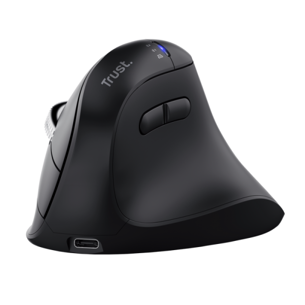 Mouse Wireless Trust Vyran, 4800 DPI, Negru