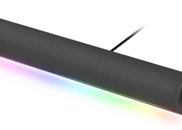 Soundbar Xiaomi Desktop Speaker QBH4276GL, Bluetooth, Stereo, Lumini RGB, Microfon