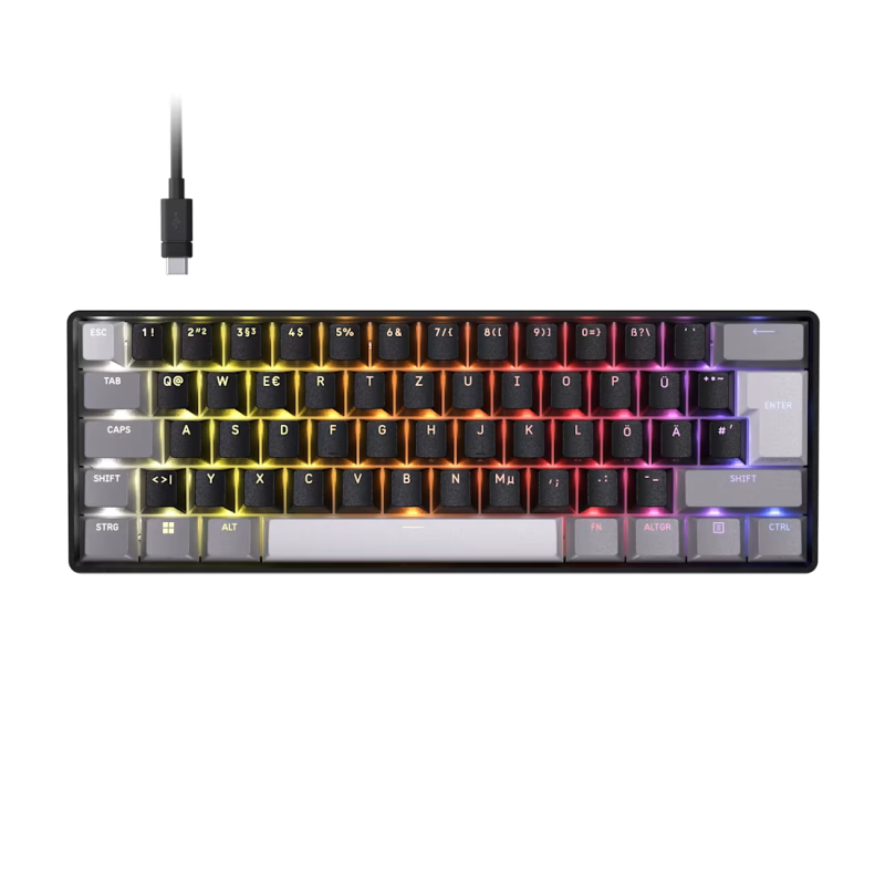 9da391337545793e9334f23708d5953a.png Tastatura Da CORSAIR CLIPPER PRO MINI 60, Nu, Cu fir, - imagine 1