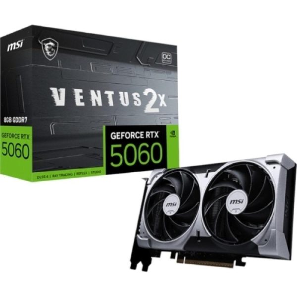 Placa video MSI GeForce RTX 5060 VENTUS 2X OC, 8GB