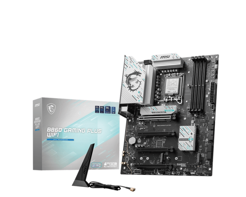a3a285cf9c3ba280eff194a502fc2934.png Placa de baza MSI B860 GAMING PLUS WIFI, Socket 1851, - imagine 1