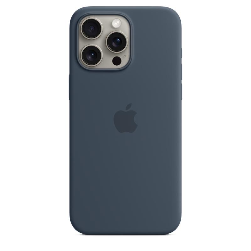 a800f06f65a3787b436b1bdbde65ae40.jpeg iPhone 15 Pro Max Silicone Case with MagSafe - Storm - imagine 1