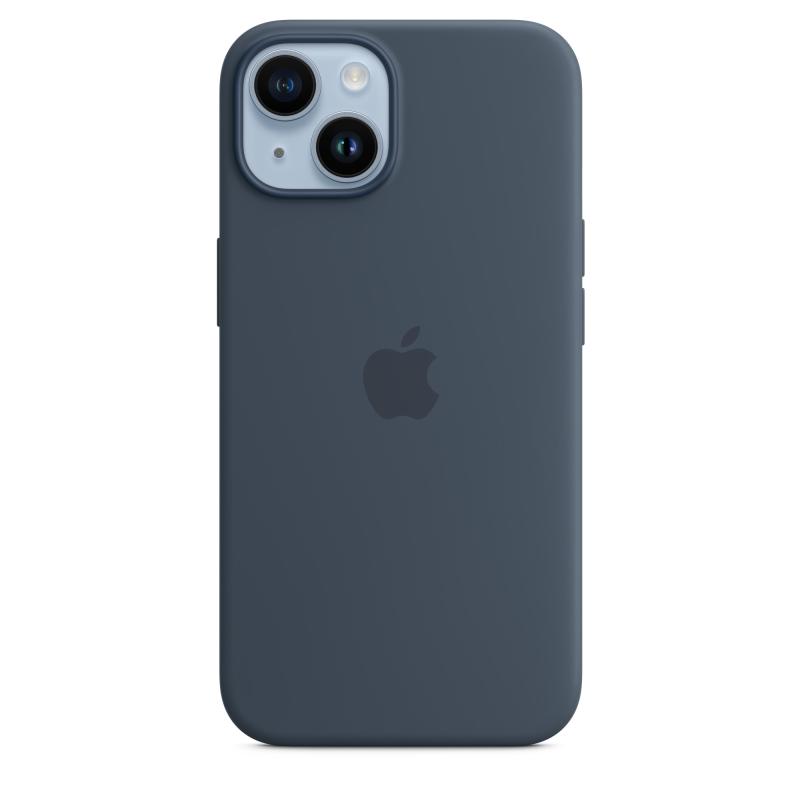 ad2314f04a7ea1e9f6769246a3931012.jpeg iPhone 14 Silicone Case with MagSafe - Storm Blue - imagine 1