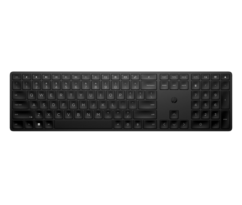 b28415946578132ebc1c3684d7e7a5fd.png Tastatura HP 455 Programmable Wireless Keyboard, Wireless, negru - imagine 1