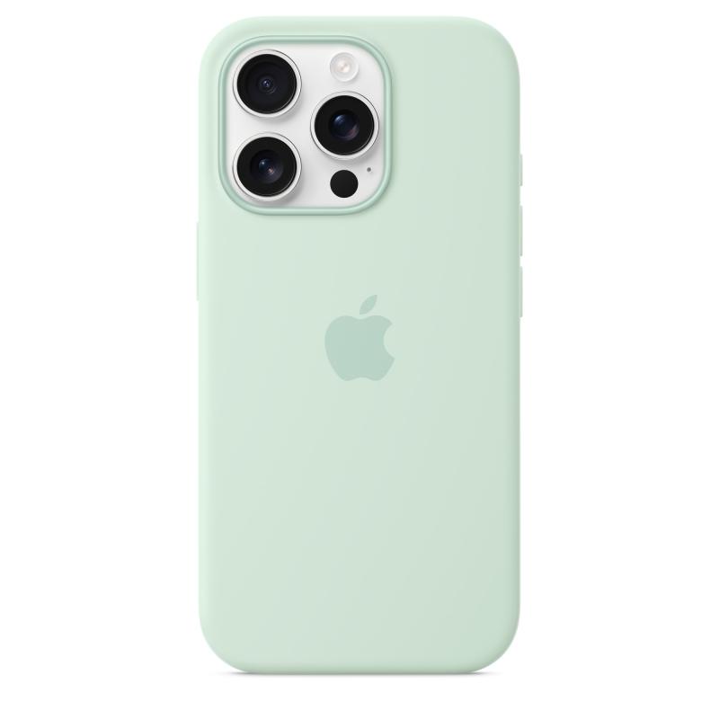 b60a01e833c5148d6ac18a3688f97608.jpeg iPhone 16 Pro Silicone Case with MagSafe - Aquamarine - imagine 1