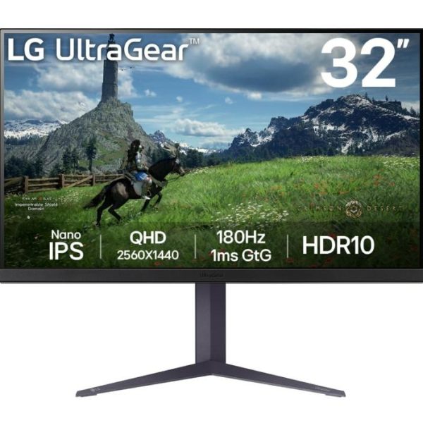 Monitor LG 31.5" 32GS85Q-B.AEU, Diagonal (inch): 31.5, Diagonal (cm): 80,