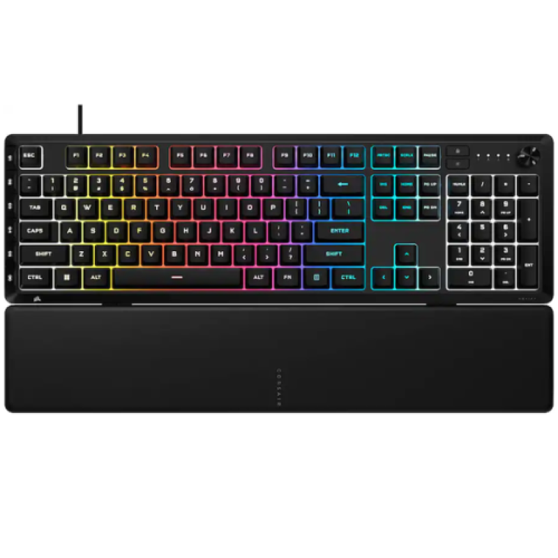 b9c33a6c12e951bfed3e82f926991c7d.png Tastatura Mecanica Gaming Corsair SKIFF 100 PLUS, RGB, USB, Negru - imagine 1