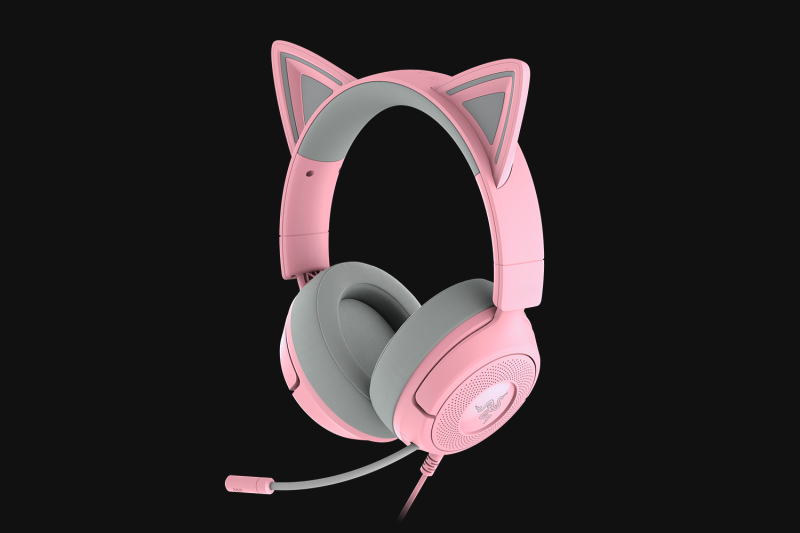 bbe5d19cdc42dc92f996c08ea5ca9f58.png Casti Gaming Head-band Razer Kraken Kitty V3 X, Wired, Roz - imagine 1