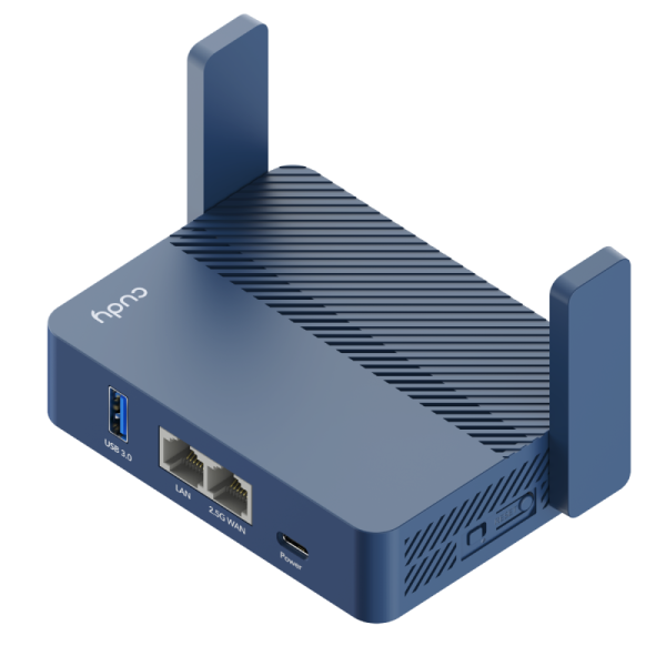 CUDY AX3000 2.5G Wi-Fi 6 Router with USB, Dual-Band, 2.5G