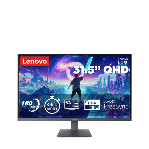 Monitor Gaming Lenovo LOQ 32Q-10, 31.5", 2560 x 1440 pixeli,