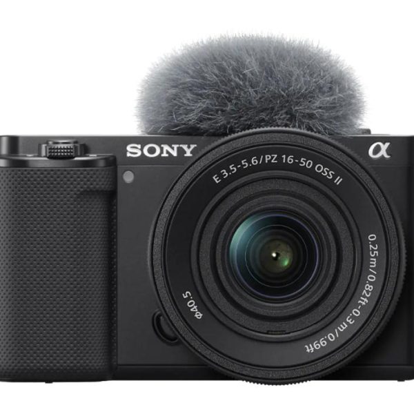 Aparat foto Mirrorless Sony Alpha ZV-E10, 24.2MP, 4K, Negru +