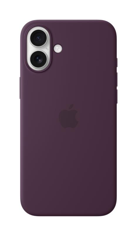c2bc278af643533807b9955ccc9fa1c8.jpg iPhone 16 Plus Silicone Case with MagSafe - Plum - imagine 1