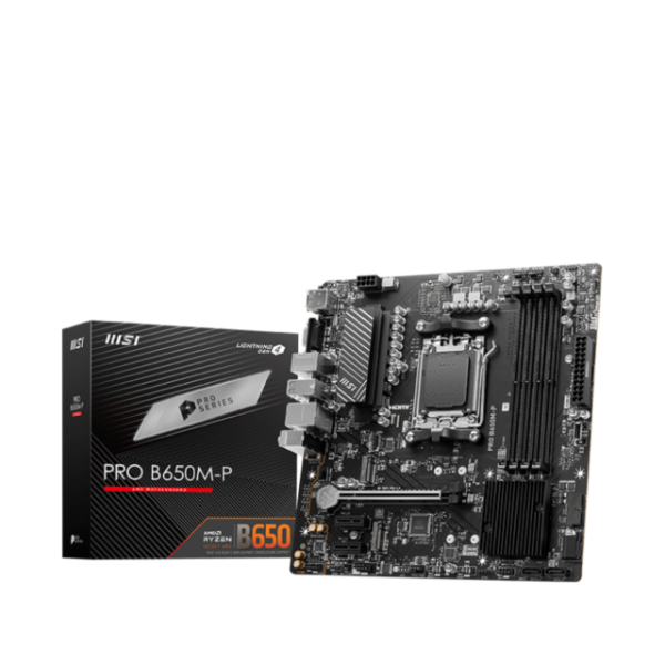 Placa de baza MSI PRO B650M-P, Socket AM5, DDR5, Micro-ATX