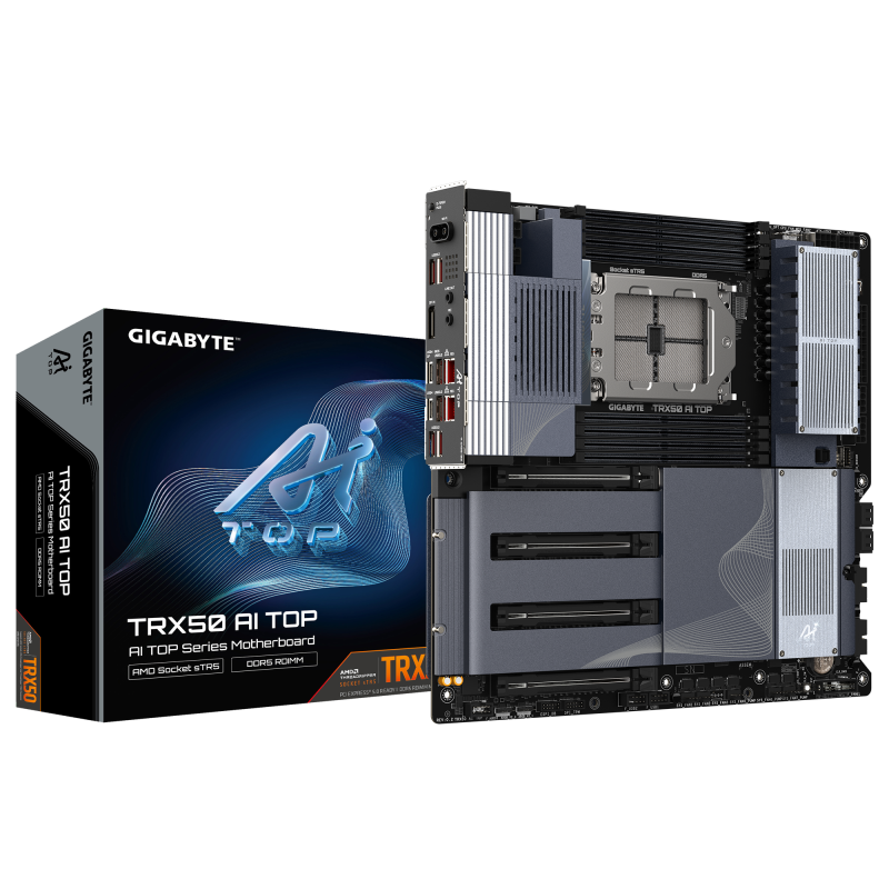 cb168d2c42bef240d0ebc4df107acbe8.png Placa de baza Gigabyte TRX50 AI TOP, Socket sTR5, DDR5, - imagine 1