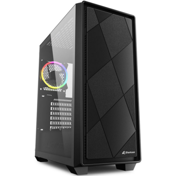 Carcasa Sharkoon VS8 RGB, RGB, Mid Tower, Black