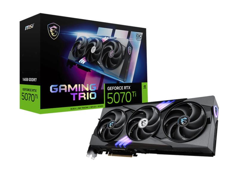 d124ef9919ab4755cfd0b64c0d28f1f8.png Placa video MSI GEFORCE RTX 5070 TI, 16GB GDDR7, PCI - imagine 1