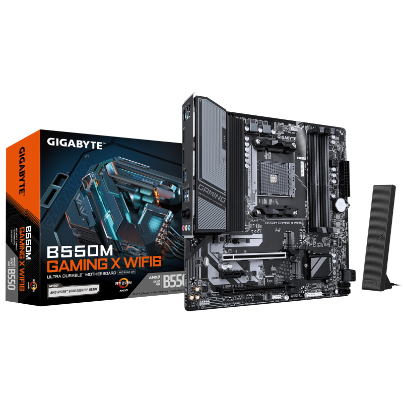 d393f7ca57a30422a8d95c899eb4f517.png Placa de baza Gigabyte B550M GAMING X WIFI6, Socket AM4, - imagine 1
