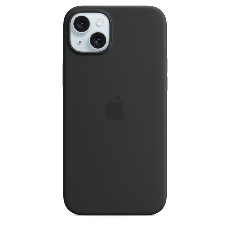 d3a1e153124dccc4c2b229dcacbd3c73.jpeg iPhone 15 Plus Silicone Case with MagSafe - Black - imagine 1
